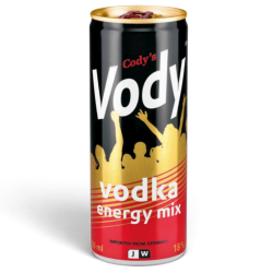 VODY CODY'S VODKA ENERGY MIX 25cl