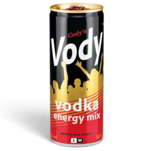 VODY CODY'S VODKA ENERGY MIX 25cl
