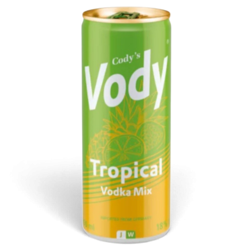 VODY TROPICAL VODKA MIX 25cl